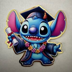 Stitch Cut Out Graduation Leis Topper
SKU2300